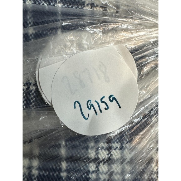 Wrangler FR Shirt Mens Large Blue Plaid Flannel Snap Western HRC2 2112 Work - Picture 11 of 11